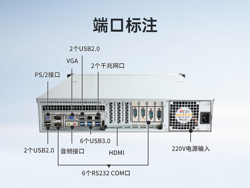 國產化2U工控機,兆芯處理器工業(yè)電腦,DT-24605-B6780AMC