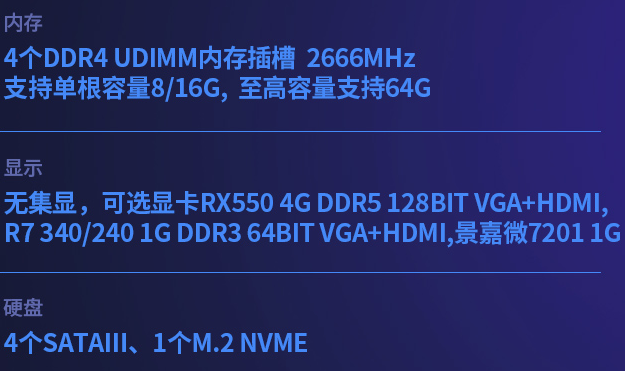 COM：8個COM口(2個RS232，2個RS232/422/4854個RS232(內(nèi)部引出))  　　USB:13個USB接口(4個USB2.0、4個USB3.2，2個USB3.0(可選內(nèi)部引出)3個USB2.0(內(nèi)部引出))  　　尺寸：320*331*180mm