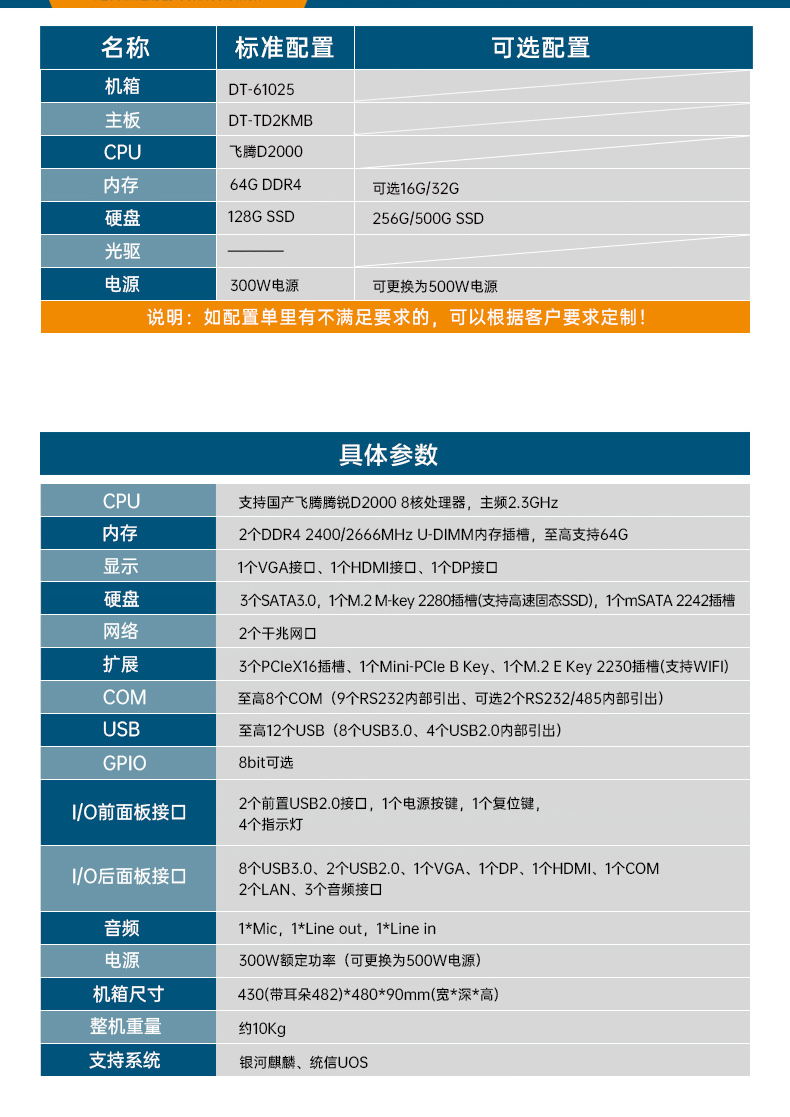 東田國產(chǎn)飛騰服務(wù)器,金融行業(yè)工控電腦,DT-61025-TD2KMB.jpg